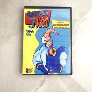 Earthworm Jim: the Complete Series on 3 DVDs. Animated Series